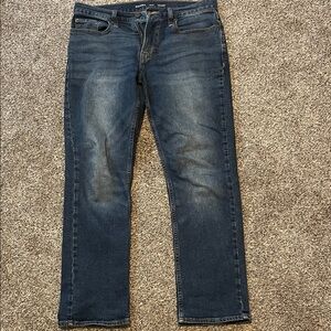 Old Navy Straight Jeans in Dark Blue Wash